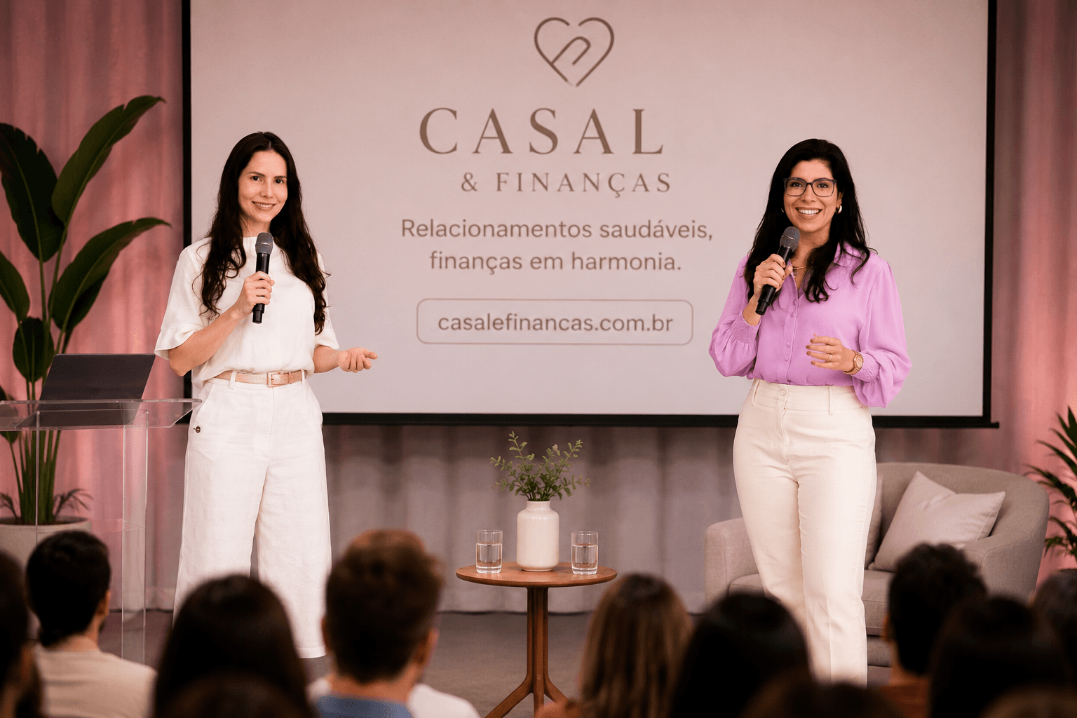 Casal e Finanças — Palestras Corporativas